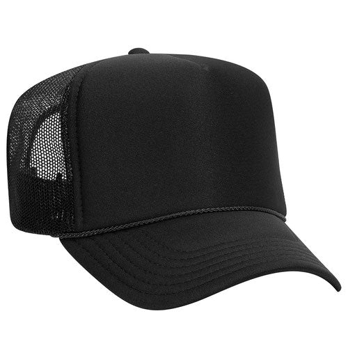 Custom Embroidered Foam Trucker Hat (Solid Color)