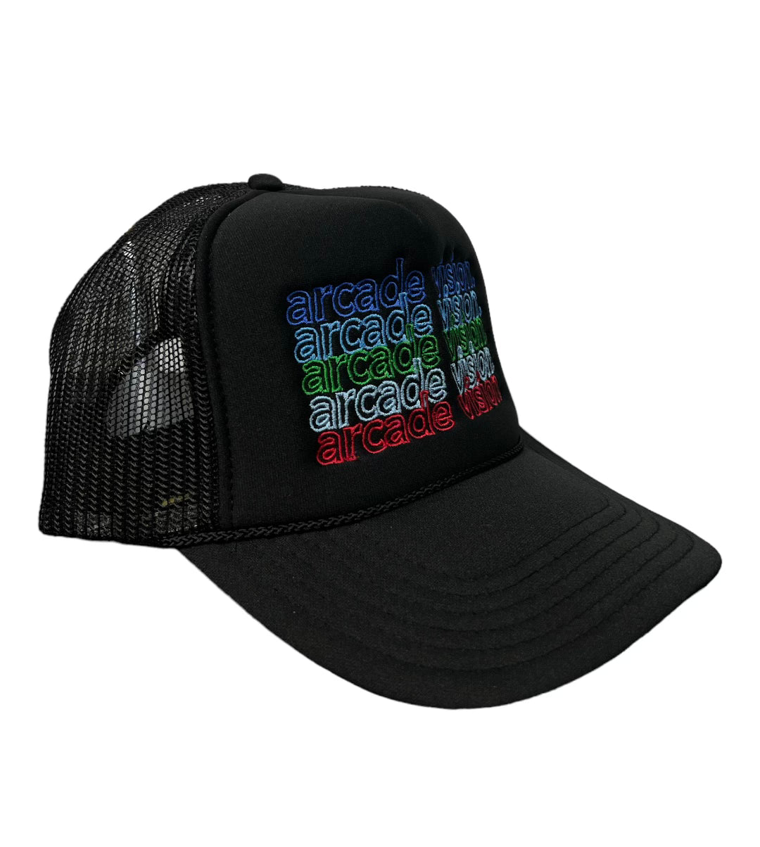 Custom Embroidered Foam Trucker Hat (Solid Color)