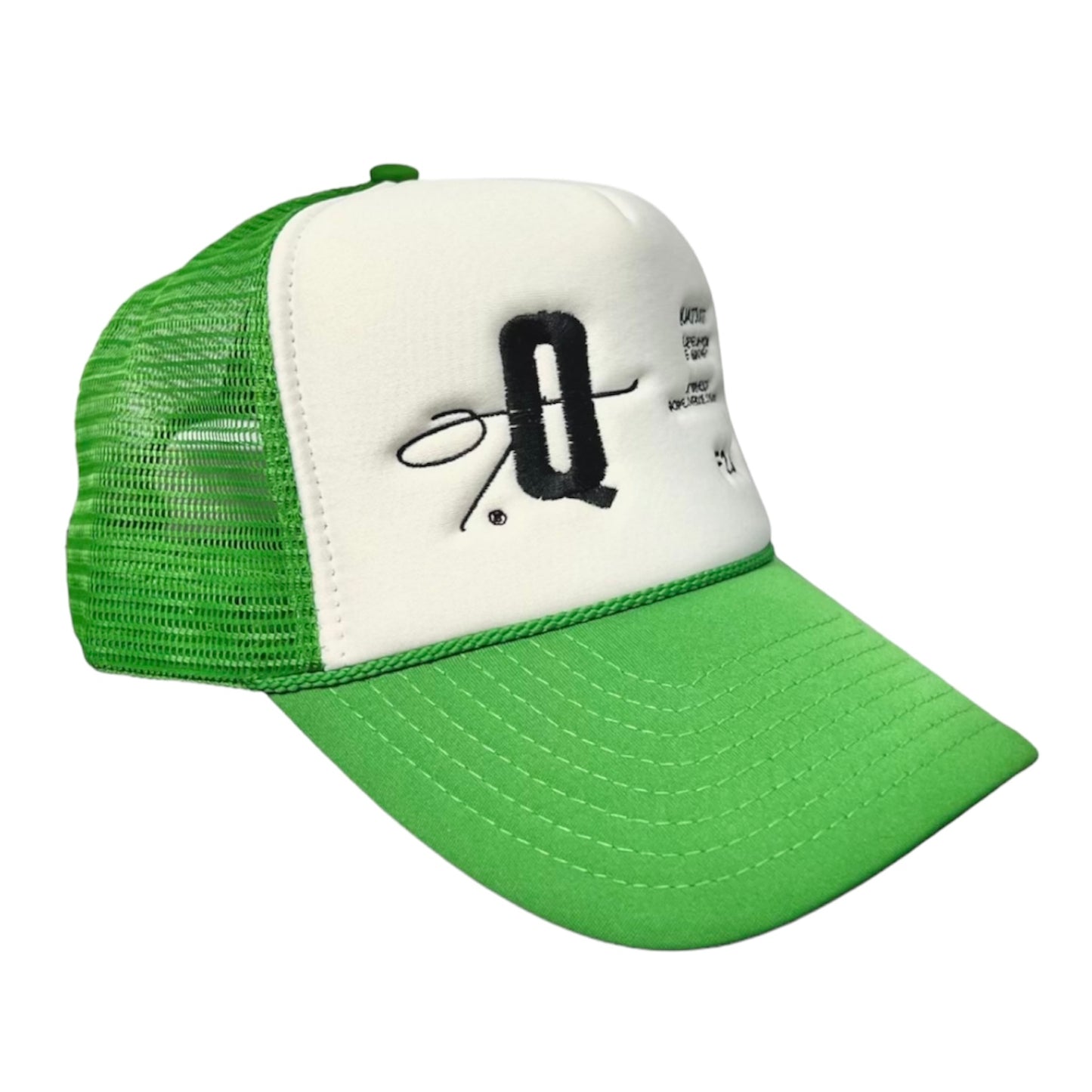 Custom Embroidered Foam Trucker Hat (Duo Color)